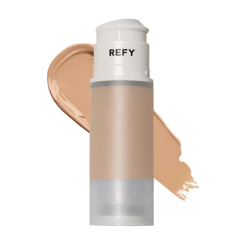 R.E.F.Y – Hydrating Gel Skin Tint, Light to Medium with Neutral Olive Tones | Buildable Coverage Face Makeup, Lightweight Moisturizing Formula, Smooth Even-Looking Natural Finish