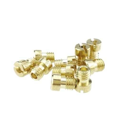 Kit de carburador GY6 157QMJ para solucionar tirones de motor con diez jets tamaño 100 a 140