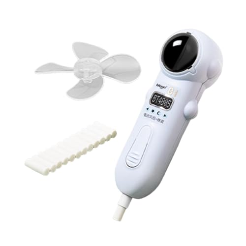 CarpNettore Borrador eléctrico Fan Blade con 12 recambios para proyectos creativos, azul