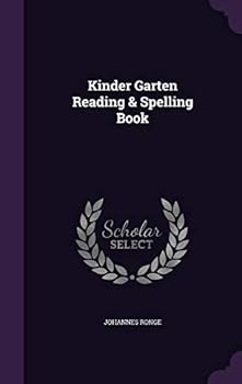 Hardcover Kinder Garten Reading & Spelling Book