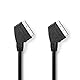 Nedis SCART SCART Kabel Stecker - S Cart Stecker 2,0 m Schwarz