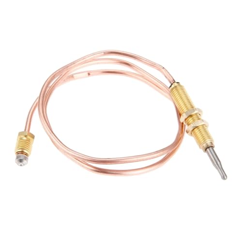 Termopar de gas universal M8 x 1 con cable de 600mm de longitud para quemadores