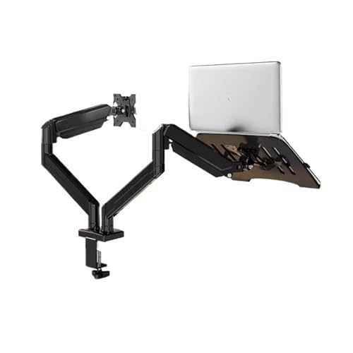 Bras robotisé pour support d'écran noir avec rotation de bureau Onescreen