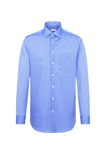Seidensticker Herren Business-Hemd - Regular Fit - Bügelfrei - Kent-Kragen - Langarm - 100{551f56b6739c95eb557d850158739adb75a74df497157803a50c4cbecc6bf04e} Baumwolle Seidensticker Herren Business-Hemd - Regular Fit - Bügelfrei - Kent-Kragen - Langarm - 100{551f56b6739c95eb557d850158739adb75a74df497157803a50c4cbecc6bf04e} Baumwolle