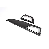 * Condición: 100% nuevo HUAQIEMI Fibra de Carbono ABS para BMW F20 F21 F22 F23 2012-2017, salpicadero de Coche, Aire Acondicionado Lateral, Salida de Aire, Panel, Accesorios embellecedores