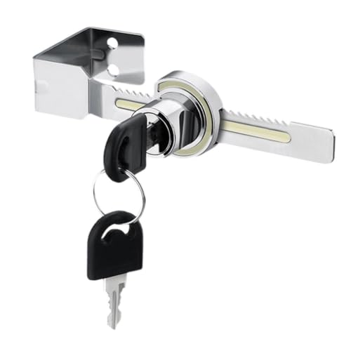 BlesConi Cerradura de puerta corrediza de...