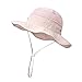 YAMEE Cappellino Estivo da Sole per Bambini,Cappello da Sole per Bambina e Ragazzo,Cappelli a Secchiello per Cappellino da Spiaggia per Bambini per 6 Mesi-8 Anni