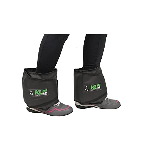 Kit Caneleira Tornozeleira De Peso 2kg 3kg 5kg Fixa Velcro