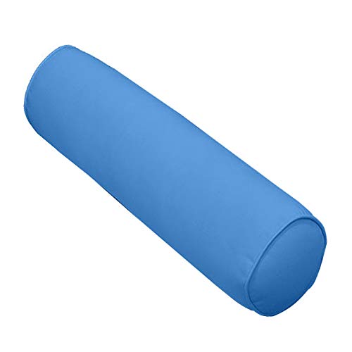 MH GLOBAL |SLIPCOVER ONLY| Outdoor Same Piped Bolster Pillow Slipcover Large 26