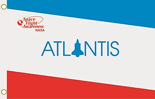 U24 Flagge Fahne NASA Atlantis Spaceshuttle 90 x 150 cm