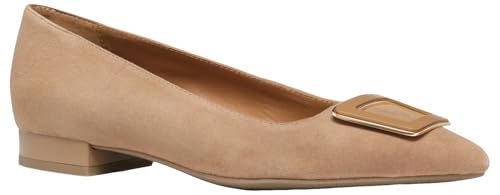 Geox Women's D Charyssa C Ballet Flat, marrón, 39 EU