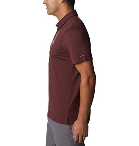 Image of Columbia Men Polyester Omni-Shade Polo Terminal Roamer Stretch Hiking & Trekking Pant