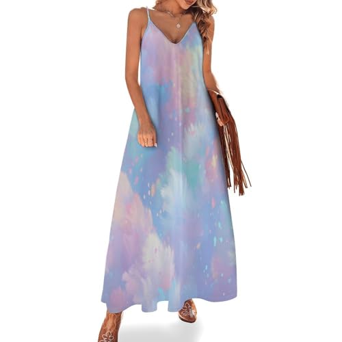 Robe grande taille femme coupe lâche col V pour camoufler les rondeurs avec style