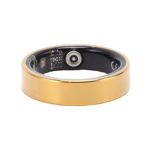 Dpofirs Smart Ring for Women Men Fitness Tracker, Health Monitor W Sleep Tracking, Flera Spårning Av Sportläge (Guld #15)