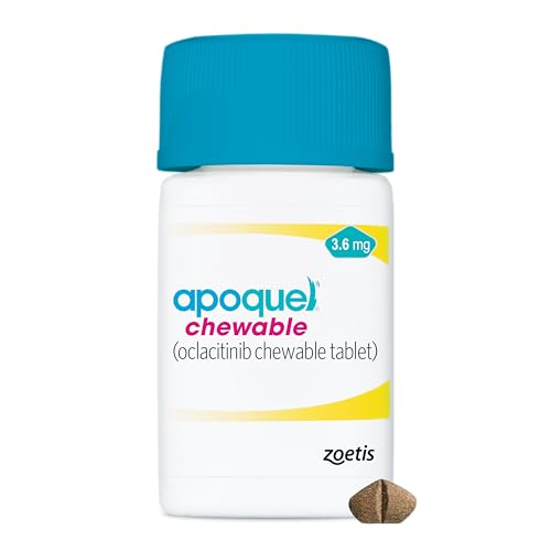Apoquel Chewable (oclacitinib chewable Tablet) for Dogs 3.6 mg 30 Tablets