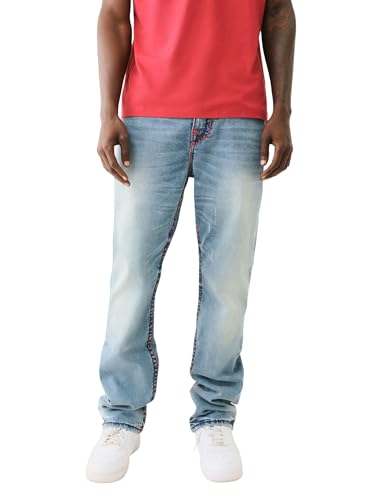 True Religion Men's Ricky Super T 1/2" Triple Logo3