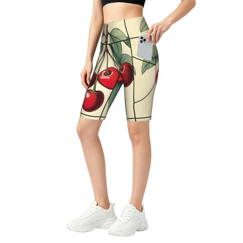 Short de sport avec poches latérales fonctionnelles et legging court de yoga