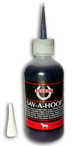 SBS Equine | SAV-A-HOOF Gel II | Hoof Treatment | Long-Lasting Time Release Formula | No Messy Waste or Run-Off (4 Fluid Oz) - image 8