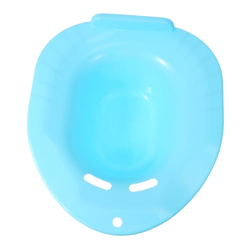 KOMBIUDA Toilet Seat Sitz Bath Postpartum Bath Soak Squat Basin Pp Material Safe for Pregnancy Use