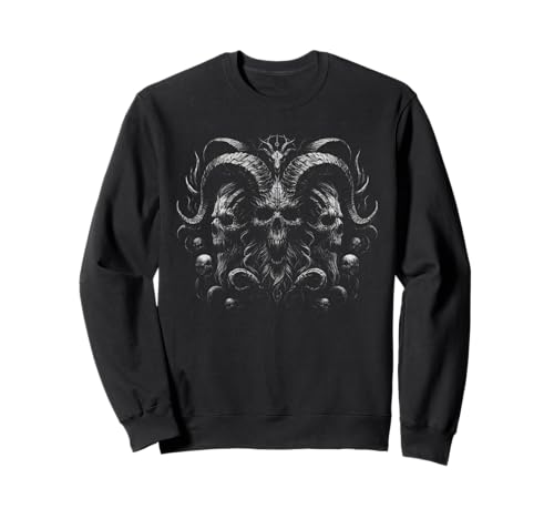 Satanic Oculto Dark Art Evil 666 Anticristo Goth Sudadera