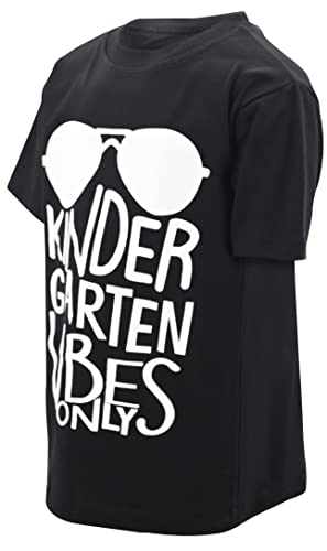 Image of Unique Baby Boys Kindergarten Vibes Only Back to School T Shirt