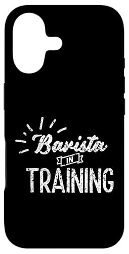 Barista In Training エスプレッソ バリスタ コーヒーメーカー スマホケース iPhone 17 用