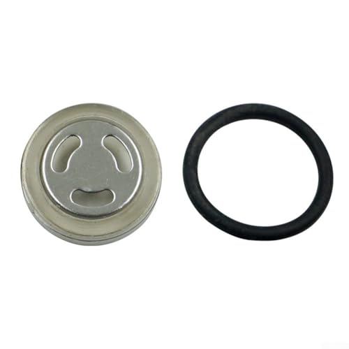 Motocicletas de plástico para freno de motocicleta de metal modificadas con sellos, 2 juegos (4 piezas) para mira de cristal de 18 mm y construcción de cilindro superior