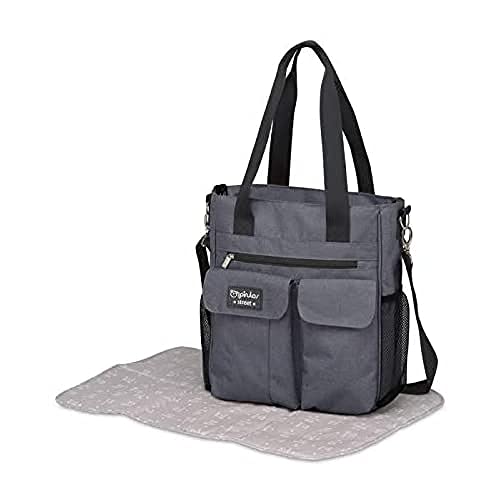 Pirulos 47631930 - Bolso, diseño denim, 30 x 34 x 10 cm, color gris Cover