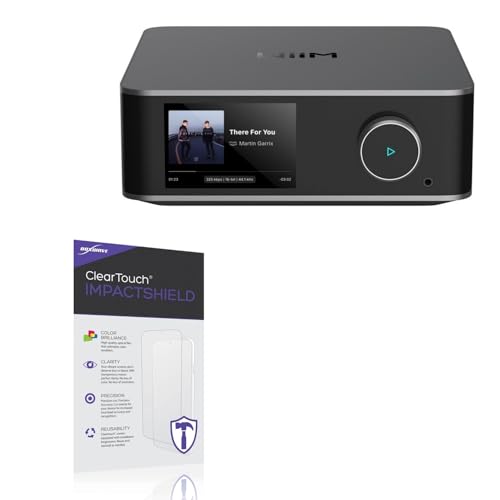 BoxWave Screen Protector Compatible with WiiM Ultra - ClearTouch ImpactShield (2-Pack), Impenetrable Screen Protector Flexible Film