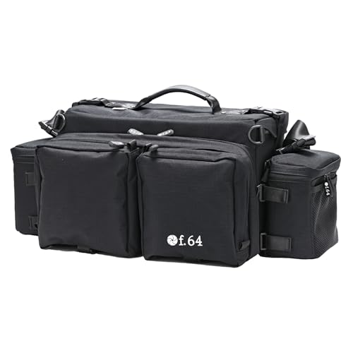 F64 カメラバッグ ショルダーバッグ SCX PRO 大容量 一眼レフ ミラーレス 望遠レンズ 15L ブラック VF64SCXPRO