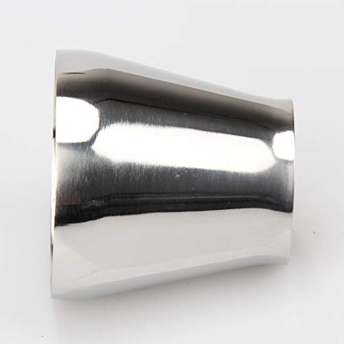 Reductor de soldadura sanitaria, diámetro exterior de 19 mm a 102 mm, accesorio de tubería de acero inoxidable 304, 1 conector soldado para fontanería, procesamiento de alimentos y uso industrial