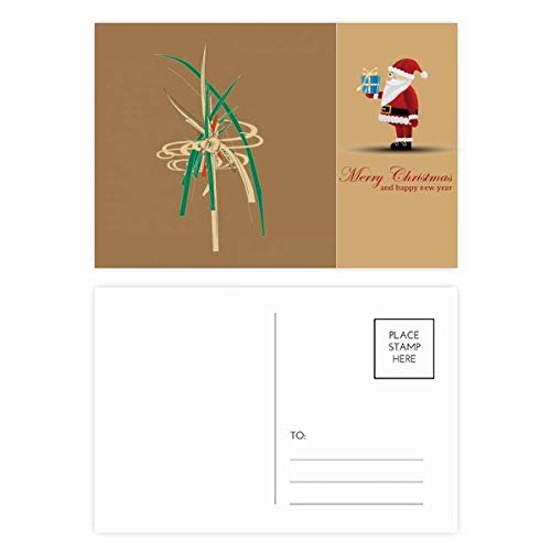 Cartes postales motif feuille japonaise lot de 20 en papier premium