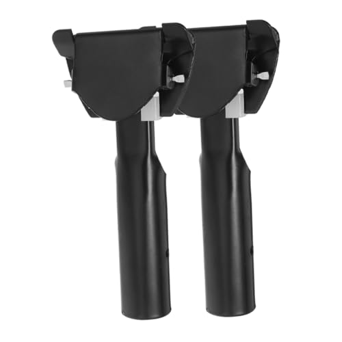 SOLUSTRE 2 Piezas Accesorios Para Fregonas Reemplazo Del Clip De La Varilla Del Trapeador Accesorio Para Varilla De Trapeador Abrazaderas Para Mango De Trapeador Black Planchar