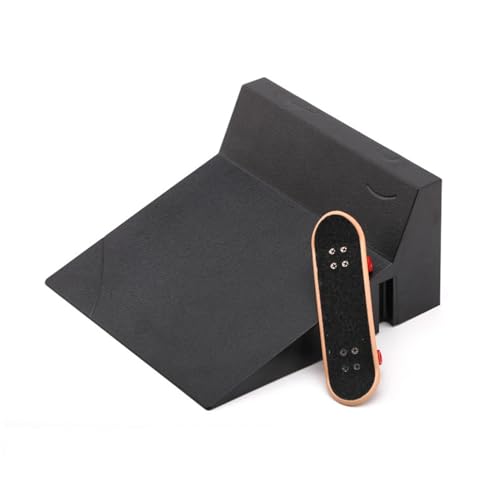 Skateboard Fingerboard - Parque de escala resistente 6 em 1 | Conjunto de brinquedos de dedo incluin