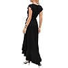 GRECERELLE-Womens-Summer-Floral-Print-Cross-V-Neck-Dress-Bohemian-Flowy-Long-Maxi-Dresses GRECERELLE Women's Summer Casual Cross V Neck Dress Bohemian Flowy Long Maxi Dresses Black-Large