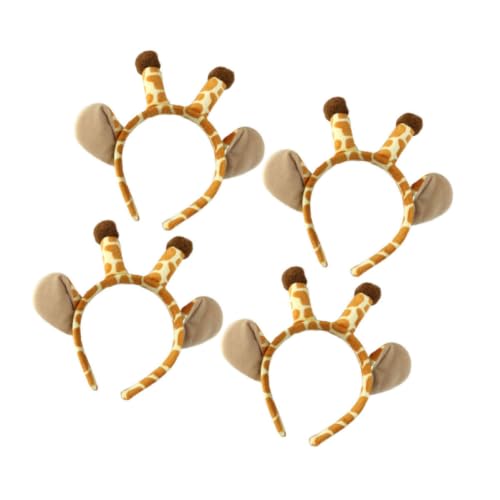 Diademas de jirafa accesorios cabello para disfraz y peinados de niñas
