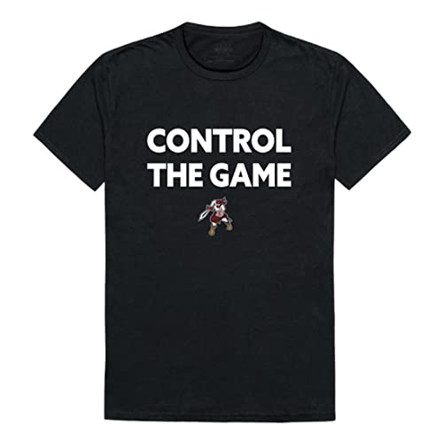 Edinboro University Fighting Scots Control The Game Tee T-Shirt - Black, Medium