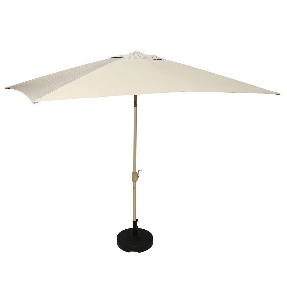 Buy YATAI Rectangular Umbrella UV Protection With Plastic Base Water