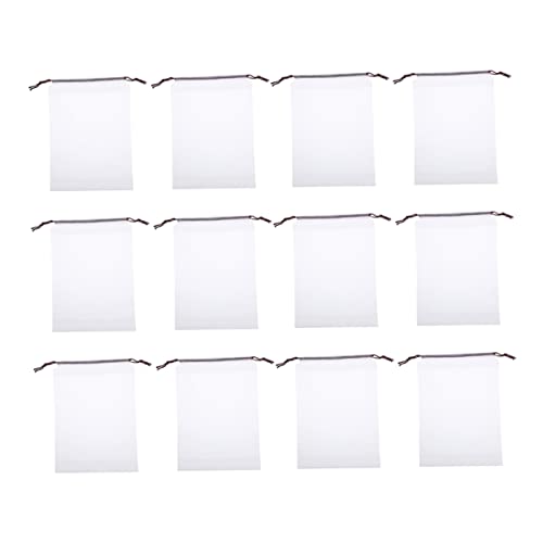 Grands sacs pour chaussures Healvian transparents avec cordon de serrage pour valise et placard
