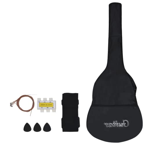 Wakects Guitare acoustique en bois exquise pour les voyageurs musiciens pour enfants - Les Beatles, Paul McCartney, John Lennon, RIngo Starr, George Harrison Wakects Guitare acoustique en bois exquise pour les voyageurs musiciens pour enfants – Image 4
