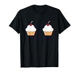 Funny Cupcake Boobs t-shirt Summer time Cherry Nipple T-Shirt