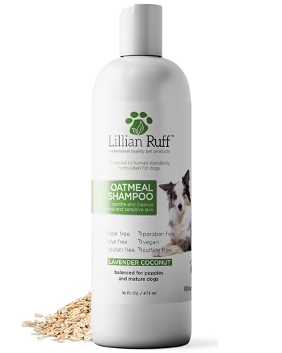 Lillian Ruff PRO Formula Deodorizing Oatmeal Dog...