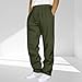 Early Fall Fashion Men's Baggy Sweatpants Open Bottom Straight Leg Track Pants Sport Workout Joggers with Pockets Soft Lounge Trousers