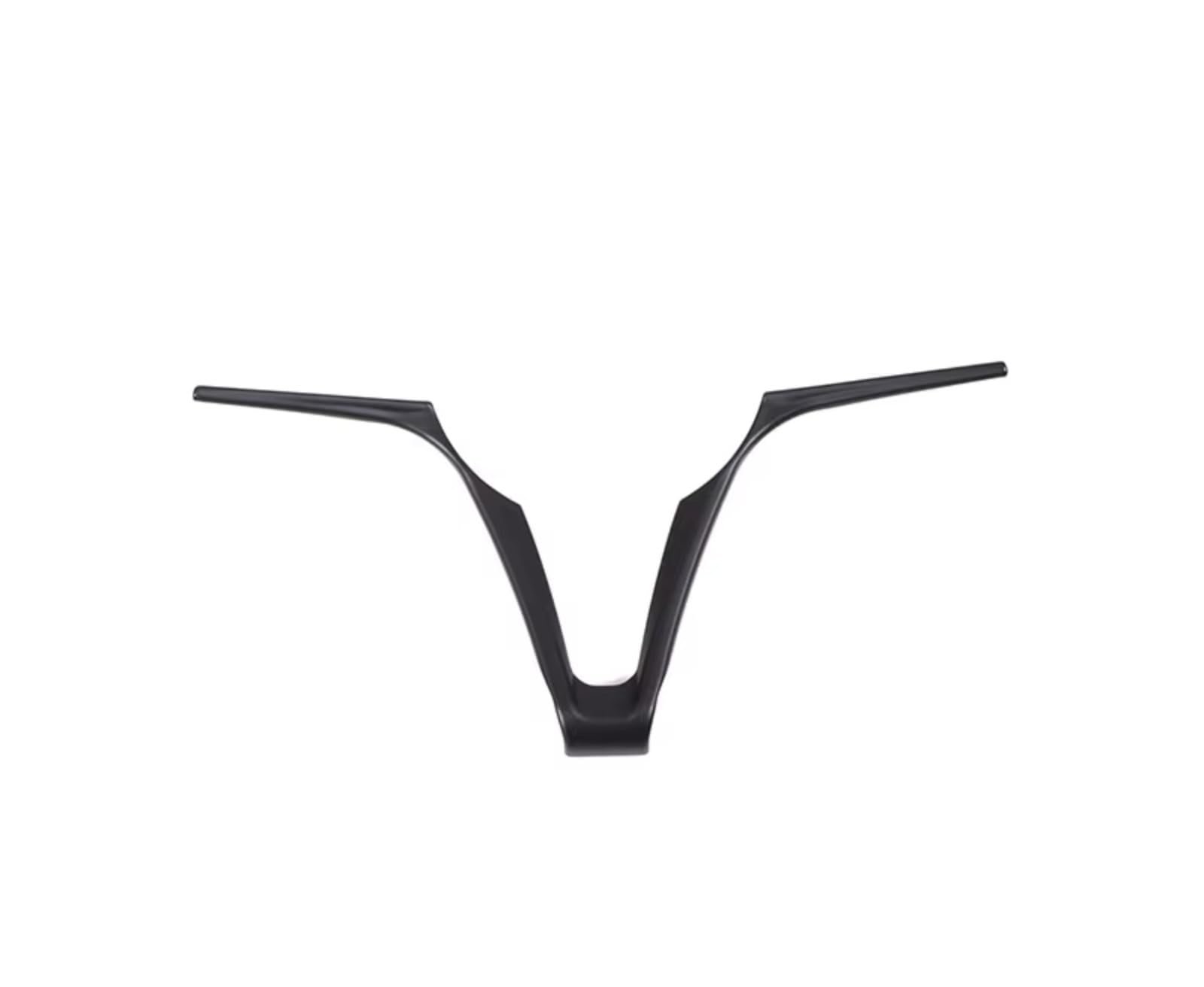 Car Interior Moulding Trim for Alfa for Romeo for Stelvio for Giulia 2017-19 Car Steering Wheel Trim Frame Sticker Accessories(Matte Black)