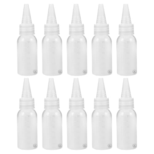 Hemobllo 10����G�A�u���V�y�C���g�~�L�T�[�{�g���F30ml���^�G�A�u���V�{�g���~�L�V���O�W���[�A�͌^�X�v���[�h���p - �v���X�`�b�N���y�C���g�~�L�V���O�R���e�i