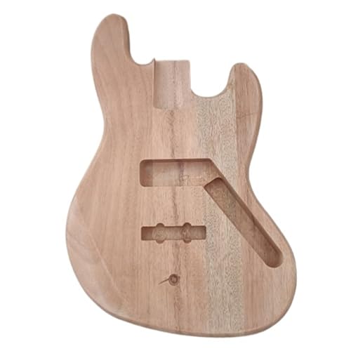 Guitar Body Kit Okoume Wood Electric Guitar Body DIY Modified Instrument Accessories For JB Bass