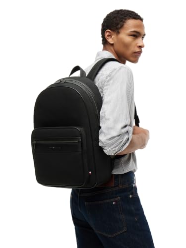 Image of Tommy Hilfiger Men's Repreve Backpack,BLACK One Size