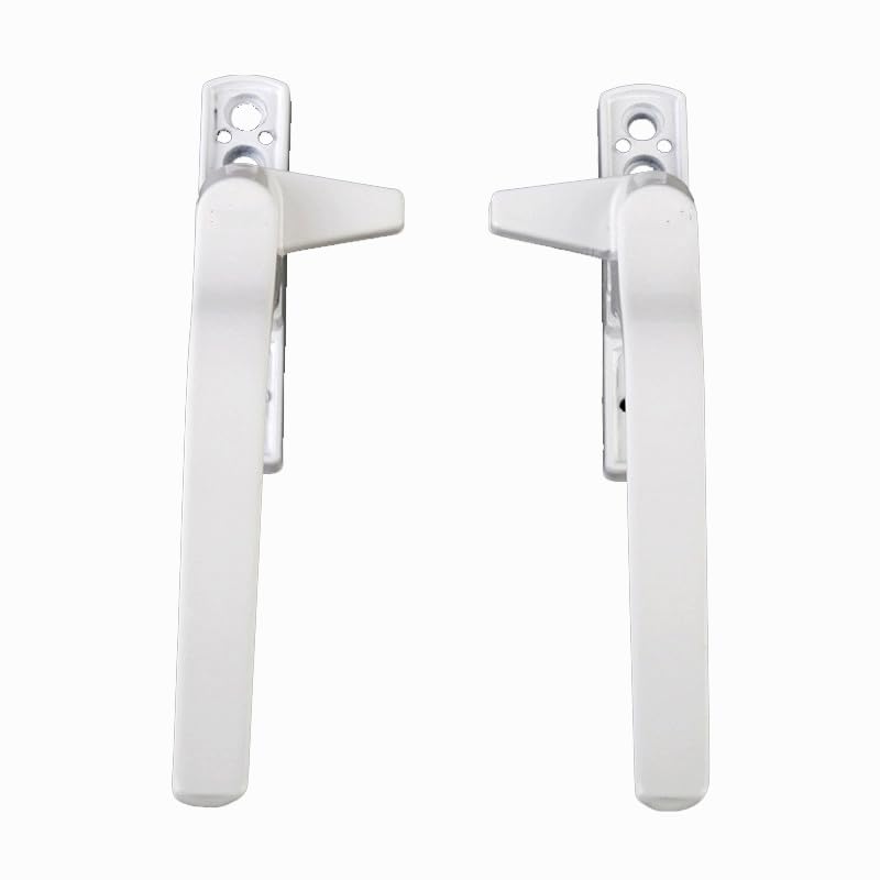 Maniglie per finestre 1 pz Lega di Alluminio Chiusure a Battente Plastica Acciaio Spingi Serratura Porta Fibbia Riparazione