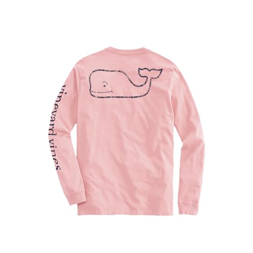 Image of vineyard vines Men's Long Sleeve Vintage Whale Pocket T-Shirt