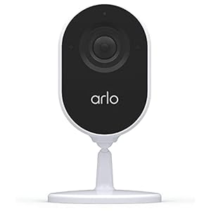 Arlo Essentiële binnenhuisbeveiligingscamera CCTV, 1080p, 2-weg audio, dierdetectie, bewegingsdetectie en waarschuwingen…
